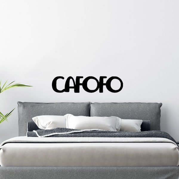 Lettering Para Cabeceira Parede Em MDF Cafofo