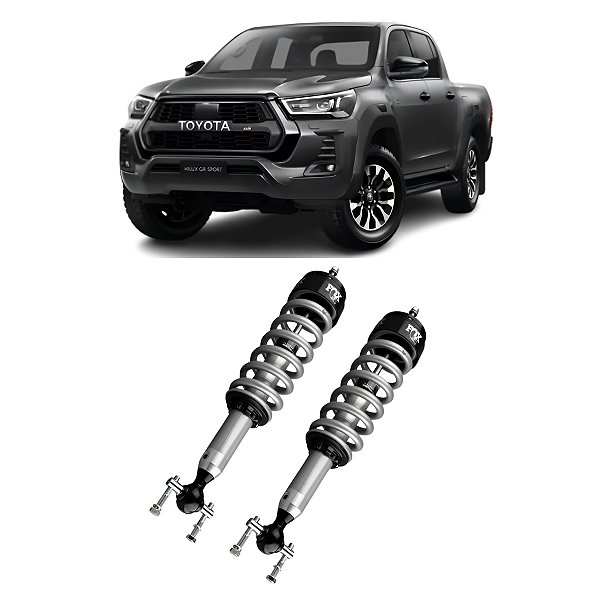 Par Amortecedor Fox Dianteiro Hilux 2016 a 2023 2"