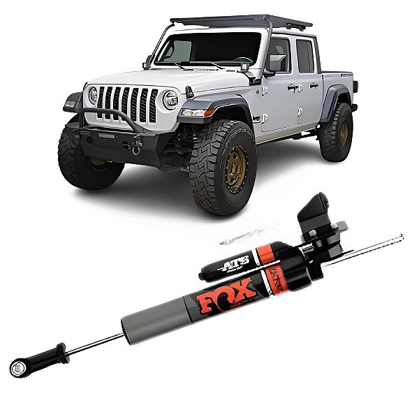 Amortecedor Direção Fox 2.0 ATS Jeep Gladiator JT 2019 a 2024