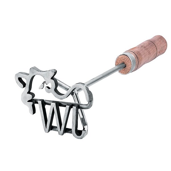 Marcador de Gado em Inox Personalizado até 10 cm.| Para Gado e Cavalo