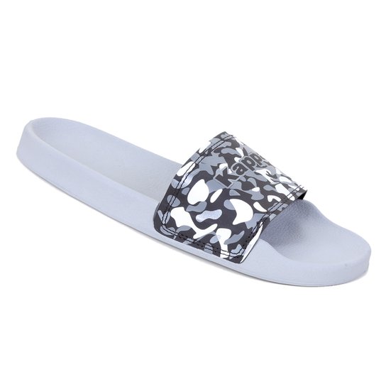 Chinelo Kappa Main Camo - Cinza