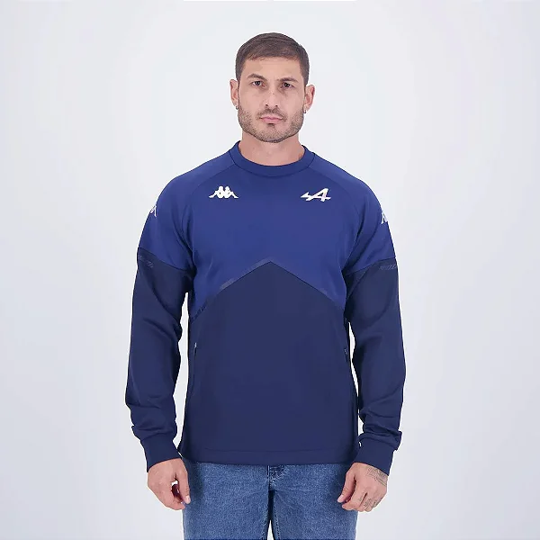 Blusão Kappa Alpine  X BWT F1 - Azul Marinho