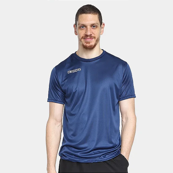 Camiseta Kappa Shangai UltraDry - Azul