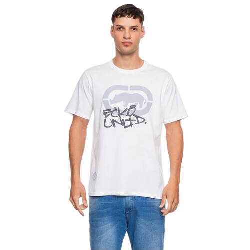 Camiseta Ecko New Graf - Off White