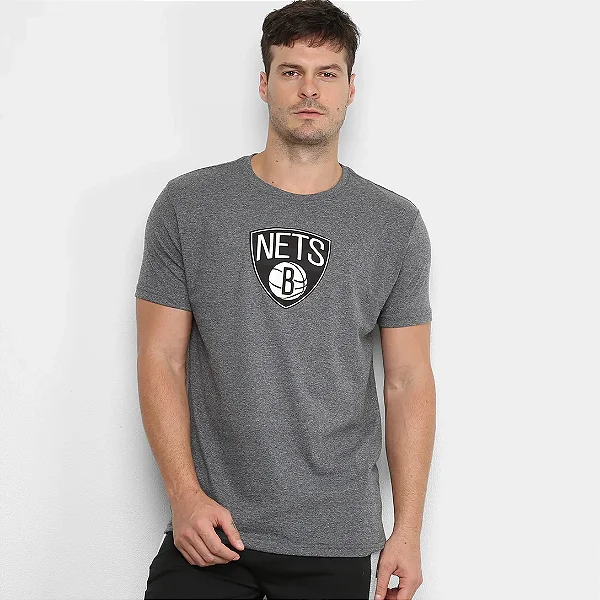 Camiseta NBA Brooklyn Nets High Vinyl - Mescla