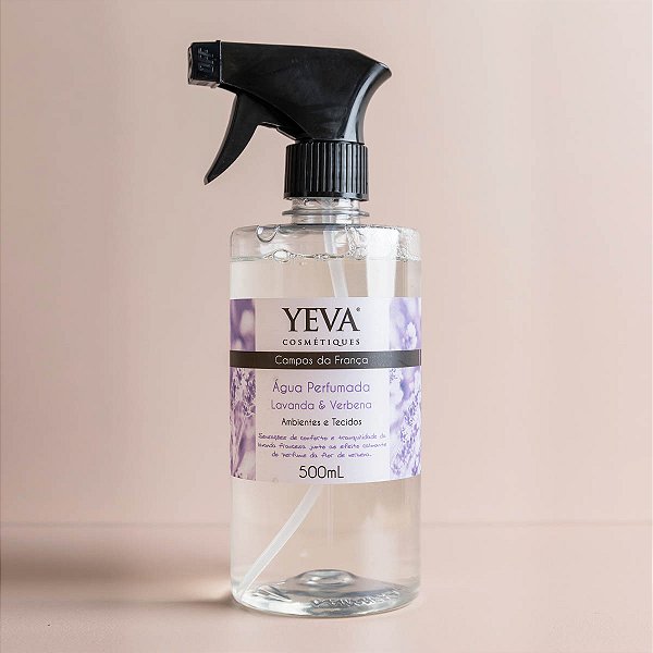 Água Perfumada YEVA Campos da França | Lavanda e Verbena - 500ml