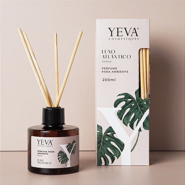 Perfume para Ambiente YEVA Luxo Atlântico - Âmbar - 200ml