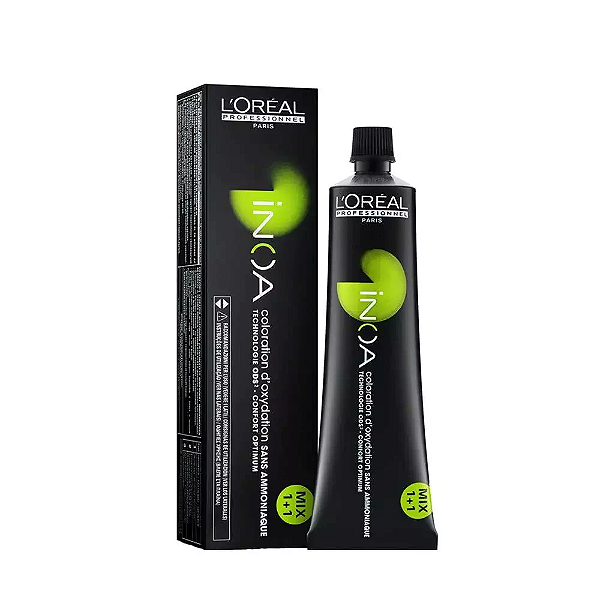 LOREAL COLORAÇÃO INOA SEM AMÔNIA 8,31 - LOURO CLARO BEGE DOURADO 60 GR