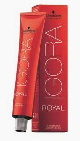 SCHWARZKOPF IGORA ROYAL 5-57 COLORAÇÃO PERMANENTE CASTANHO CLARO DOURADO COBRE 60G