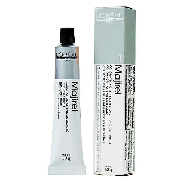 L'ORÉAL PROFESSIONNEL COLORAÇÃO MAJIREL 1 -  PRETO