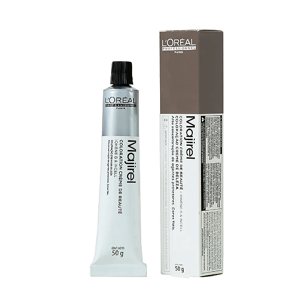 L'ORÉAL PROFESSIONNEL MAJIREL 6.13 -  LOURO ESCURO ACINZENTADO DOURADO - 50G