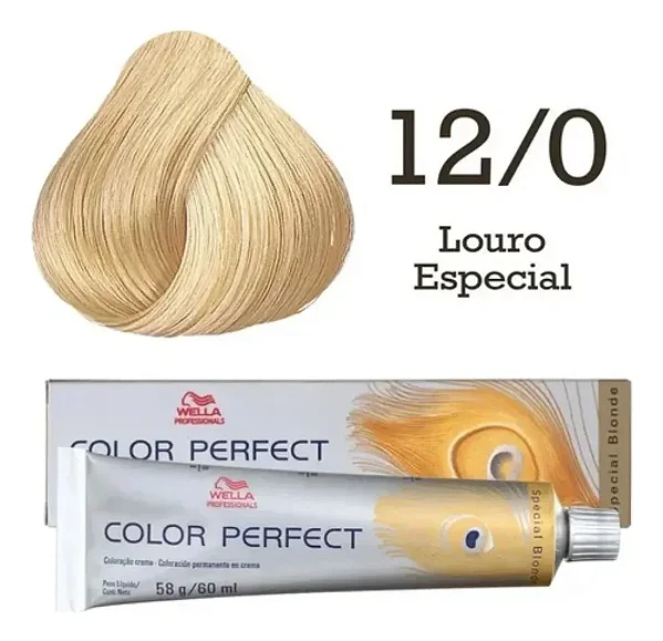 WELLA PROFESSIONALS COLOR PERFECT SPECIAL BLOND 12/0 LOURO ESPECIAL - COLORAÇÃO CLAREADORA 60ML