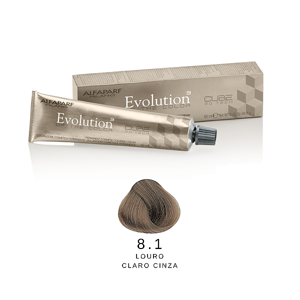 ALFAPARF EVOLUTION 8.1- LOURO CLARO CINZA-60 ML