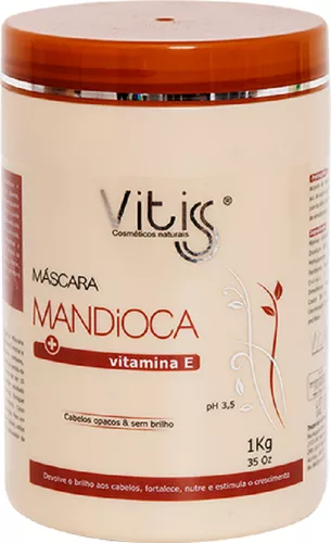 VITISS MÁSCARA MANDIOCA + VITAMINA E 1KG