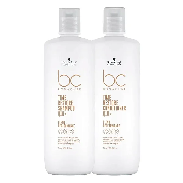 BC Bonacure Time Restore Q10+ Schwarzkopf Professional Conditioner 1L