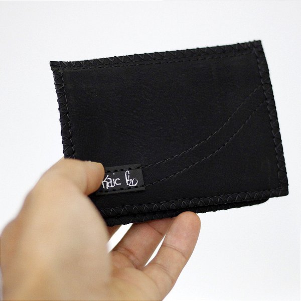 Porta Cartão - Preto Fosco