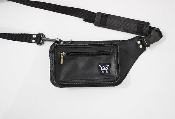 Shoulder Zípada - Preto Clássico