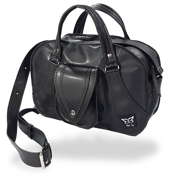 BOLSA SINGULAR - PRETO - PREMIUN ALTA PERFORMANCE - (VEGAN)