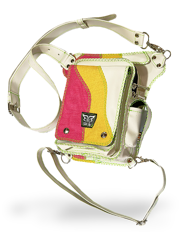 RAVEBO 1 SEM BICO EDIÇÃO ESPECIAL OFF WHITE / AMARELO / ROSA - PREMIUN VEGAN