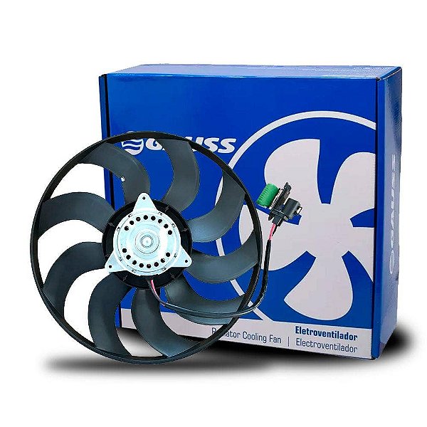 Eletroventilador Chevrolet Onix 1.0|1.4 2012 Com Ar Gauss