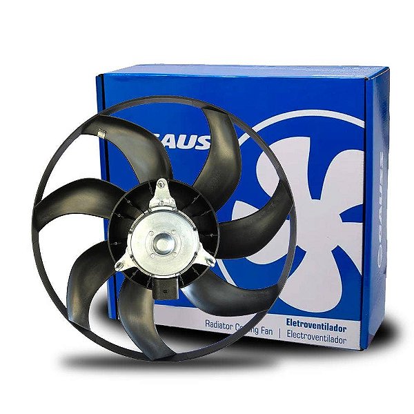 Eletroventilador Volkswagen Fox 1.6 2007 a 2009 Sem Ar Gauss