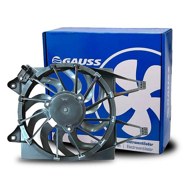 Eletroventilador Fiat Novo Uno vivace 1.0 2010 Com Ar Gauss