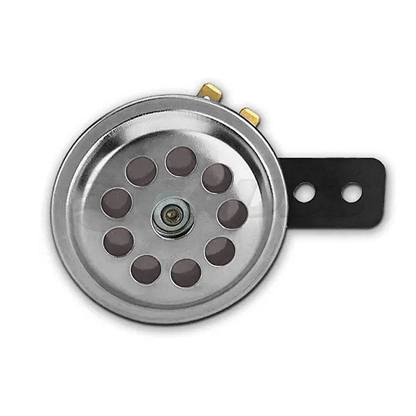 Buzina Cromada Cg / Ml / Turuna 125 Universal 12v Gauss