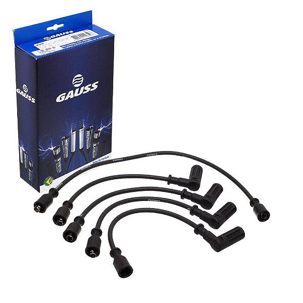 Cabo de Ignição Fiat Uno 1.3 1985 a 1989 Etanol Gauss