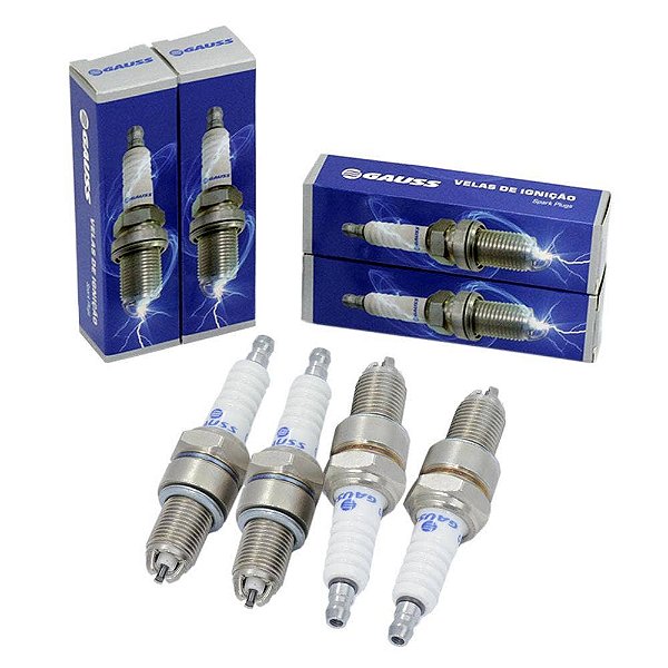 Kit Jogo 4 Velas Volkswagen Gol G2 2.0 Mi desde 97 Gasolina