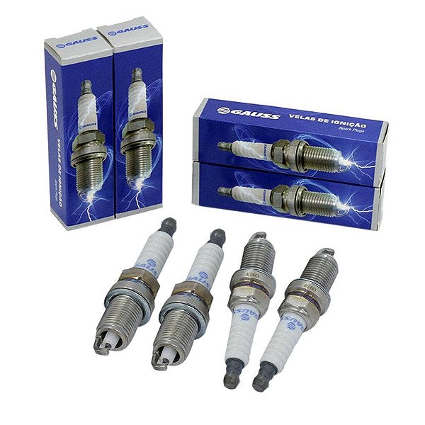 Kit 4 Velas Honda Civic 1.6 16v LX LXB desde 1997 Gasolina