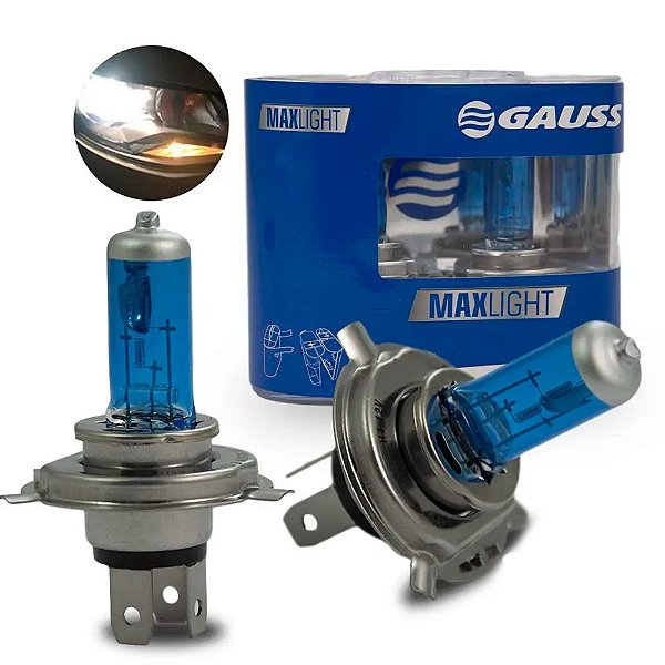 Par Lâmpadas Super Branca EMME Monster 695Cc 2006-2007 H4