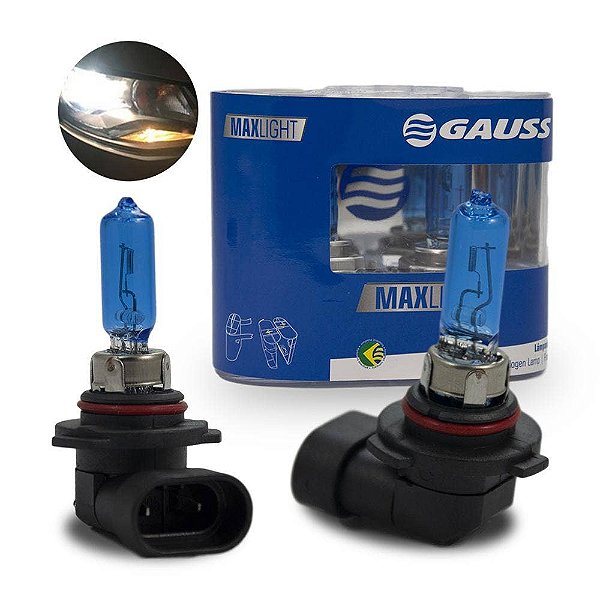 Lâmpadas Super Branca Farol Alto Toyota Yaris 2018-2020 HB3