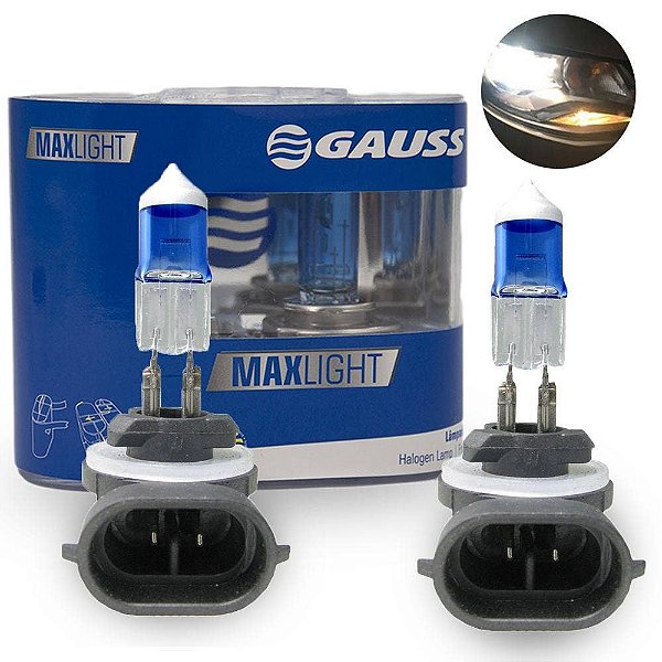 Lâmpadas Super Branca Farol Milha Hyundai i30 2013-2016