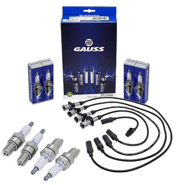 Kit Cabo Vela Kombi 1.6 com catalisador rosca long Gasolina