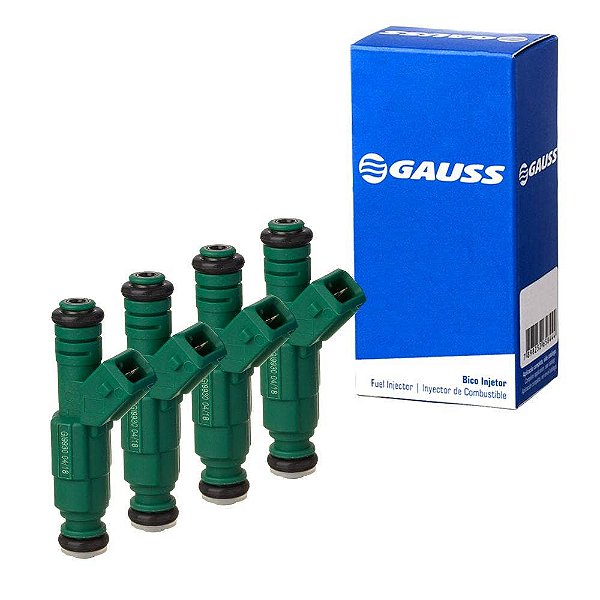 Kit 4 Bico Injetor Astra 1999 a 2005 2.0 16v Gasolina Gauss