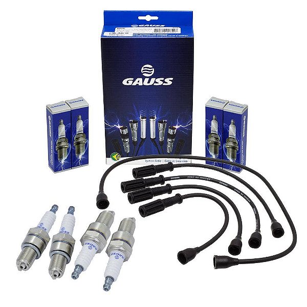 Kit Cabo Vela Fiat Uno 1.050/1.300/carb. Alcool Até 1989