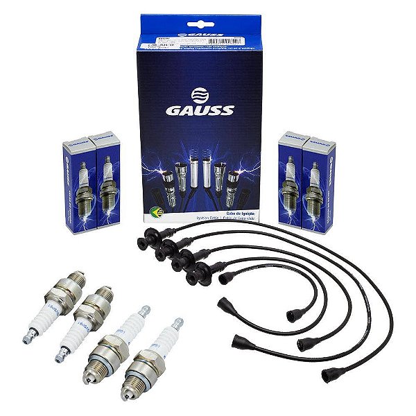 Kit Cabo Vela Kombi 1.3/1.5/1.6 rosca curta Gasolina