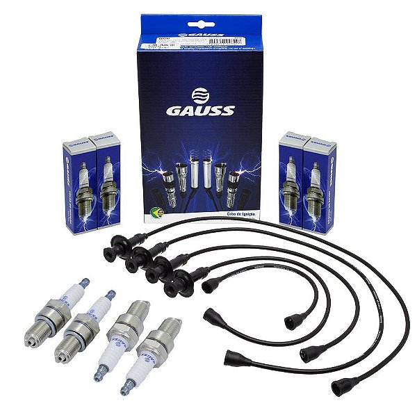 Kit Cabo Vela Fusca 1.3/1.6 rosca longa Alcool 1984-10/1986