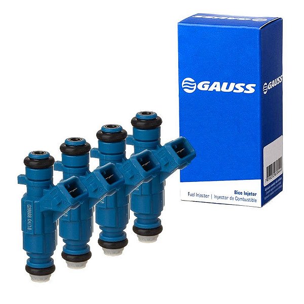 Kit 4 Bico Injetor Fiesta Zetec 99-06 1.0i Gasolina Gauss