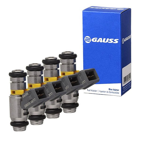 Kit 4 Bico Injetor Scenic 2000 a 2019 1.6 16v Gasolina Gauss