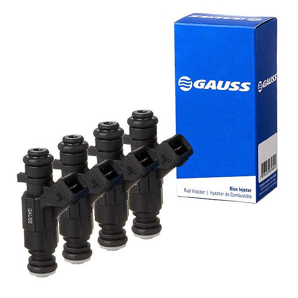 Kit 4 Bico Injetor Courier 1999 a 2008 1.6i Gasolina Gauss