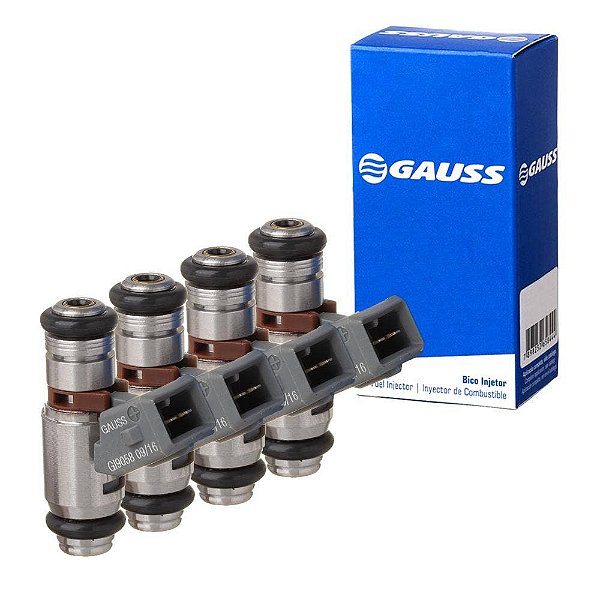 Kit 4 Bico Injetor Gol 1.0 8v MPI Gasolina 1997 diante Gauss