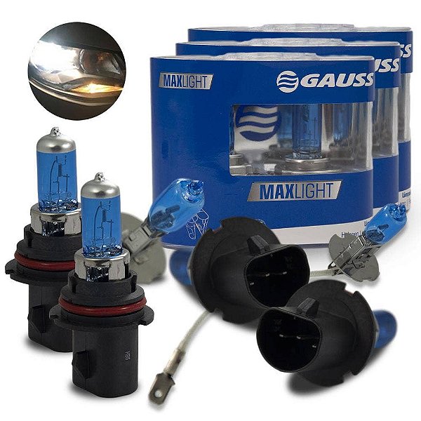 Kit Lâmpada Super Branca Explorer 2002-2005 Farol e Milha