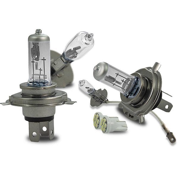 Kit Lâmpadas Gauss Tom Original Chery QQ 11-14 Farol+Milha
