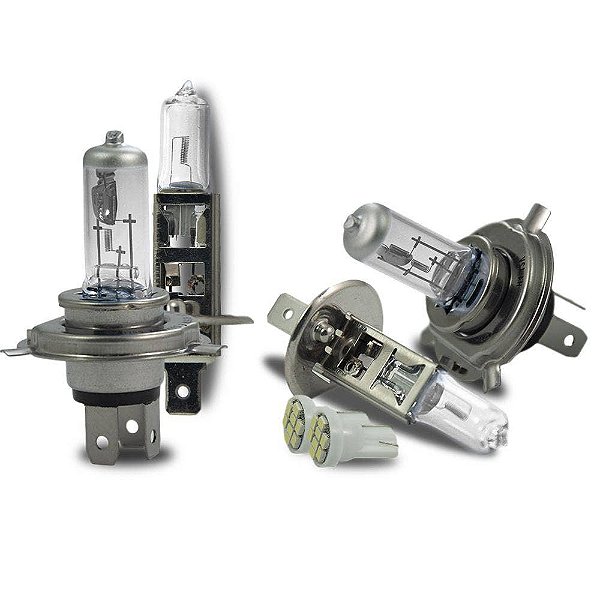 Kit Lâmpadas Gauss Tom Original KIA Besta 93-95 Farol+Milha