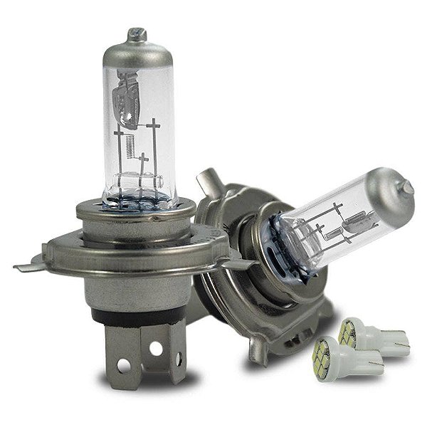 Par Lâmpada Gauss Tom Original Mitsubishi TR4 04-06 H4+Pingo