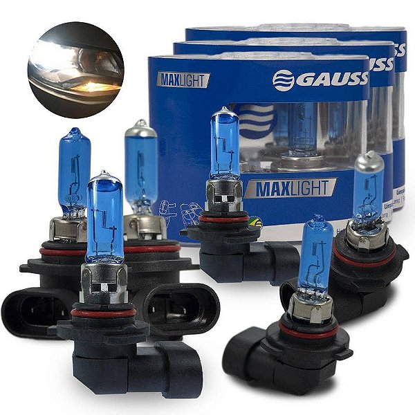 Kit Lâmpada Super Branca Chrysler 300C Farol e Milha