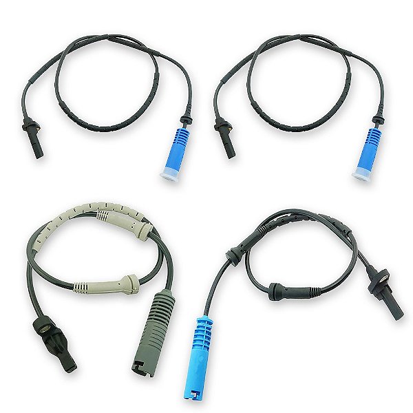 Kit Sensor Abs Gauss Dianteiro+Traseiro Bmw 330 2005-2013