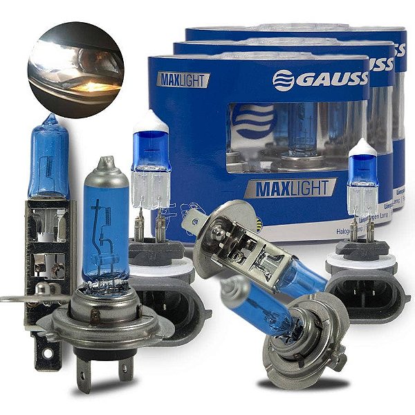 Kit Lâmpada Super Branca KIA Sorento 2014-2015 Farol e Milha