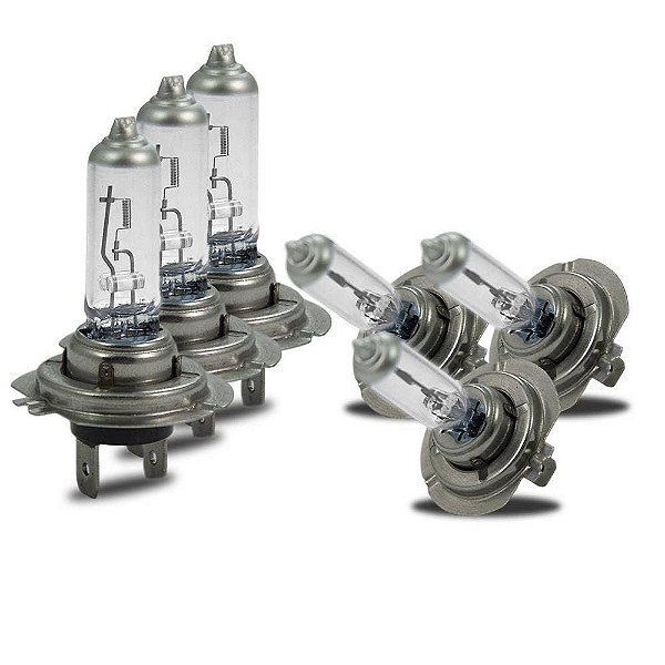 Kit Lâmpadas Gauss Tom Original Azera 2007-2011 Farol+Milha